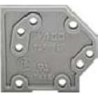 WAGO ITALIA SRL - WAG745-100 PIASTRA TERMINALE SPESSORE 1,5MM TIPO GR