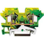WAGO ITALIA SRL - WAG284-607 MORSETTO DI TERRA PER 2 CONDUTTORI VERDE