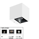 LINEA LIGHT (ILED) - ILD76584W07 CUBIT 16 1L MONO 8,7WAC ON/OFF BG