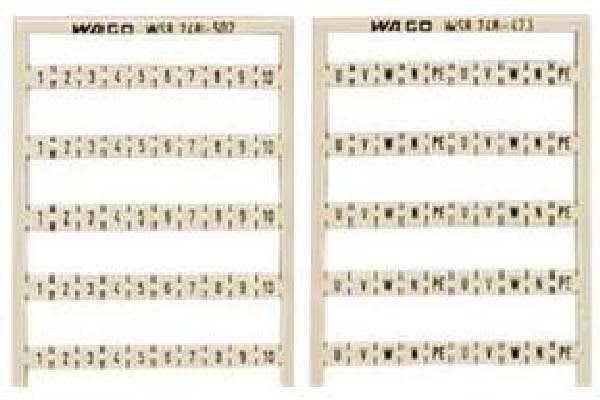 WAGO ITALIA SRL - WAG248-519 SCHEDA DI MARCATURA MINI-WSB COME SCHEDA