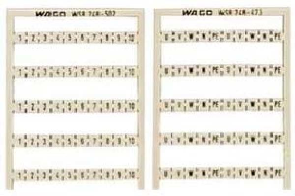 WAGO ITALIA SRL - WAG248-518 SCHEDA DI MARCATURA MINI-WSB COME SCHEDA