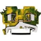 WAGO ITALIA SRL - WAG281-607 MORSETTO DI TERRA PER 2 CONDUTTORI VERDE