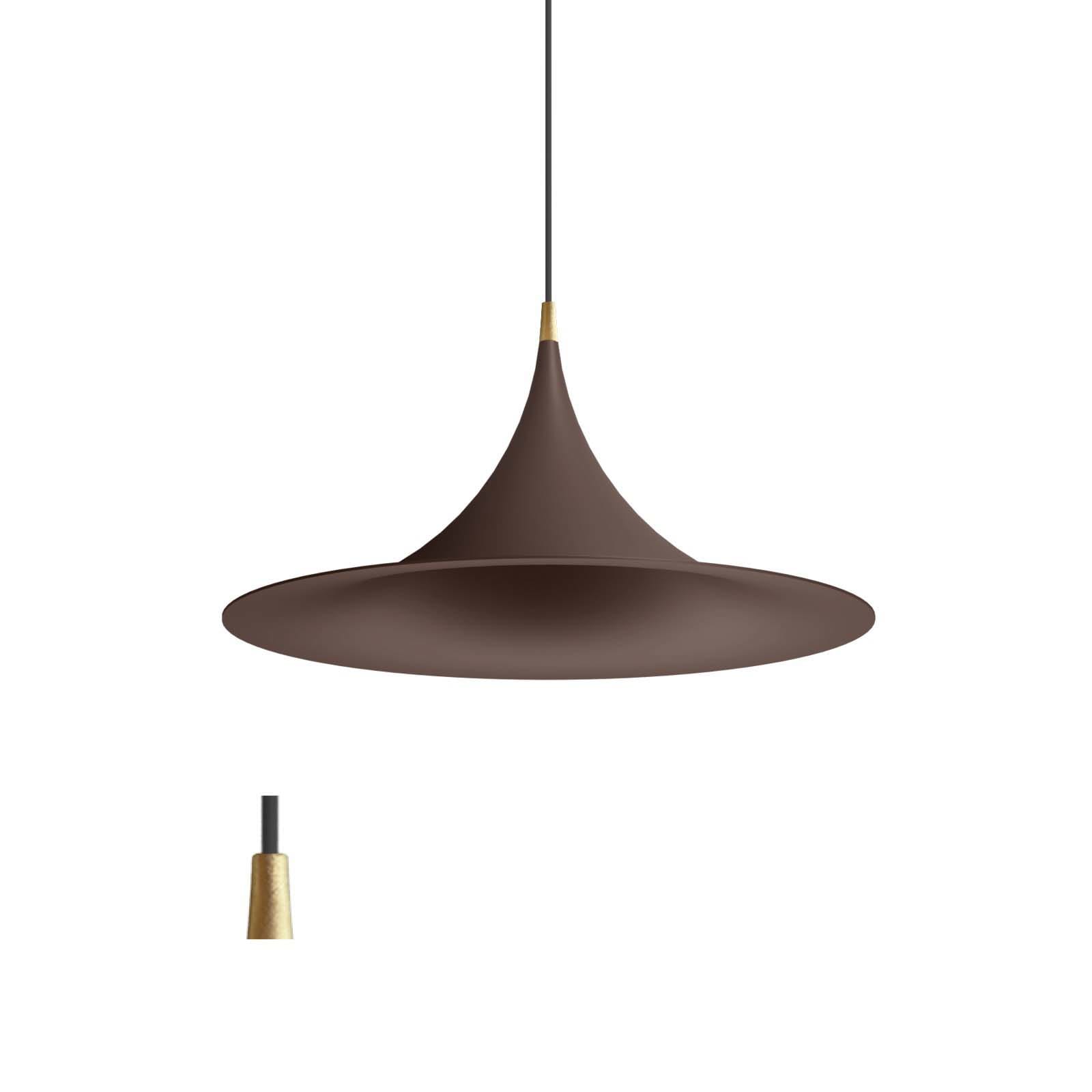 LINEA LIGHT (ILED) - ILDCA025ADUEZZ MORGANA DARK BROWN BRUSHED GOLD