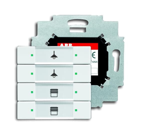 ABB SPA - ABBKNXN0041 6127/01-84 INTERR. Q.PLO BIANCO LUCIDO