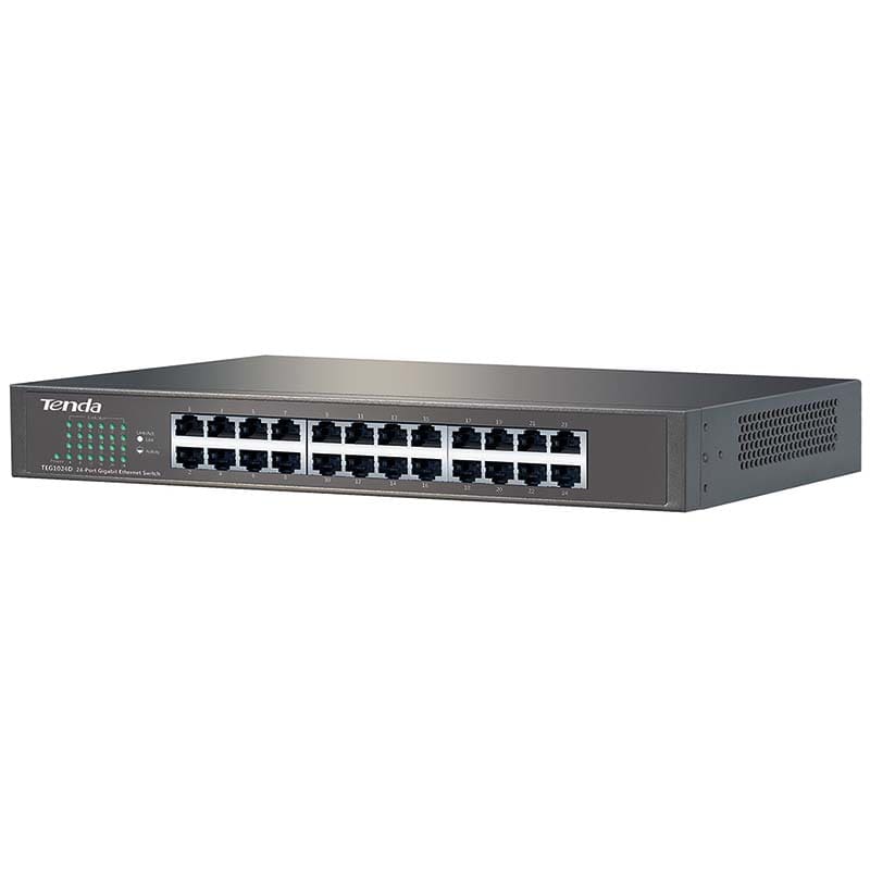 ELCART DISTRIBUTION - ERT429421600 SWITCH GIGABIT 24PORTE TEG1024D TENDA