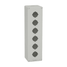 SCHNEIDER ELECTRIC - SNRXAPD5606 Pulsantiera in metallo grigia M32 6 fori 30MM 80X310X77 UL CSA