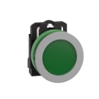 SCHNEIDER ELECTRIC - SNRXB5FVB3C0 Lampada spia verde 24Vac/dc filopannello - Ø30 - LED universale - ghiera grigia - Ø30 - LED universale