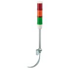 SCHNEIDER ELECTRIC - SNRXVMM2RAGSB Colonna luminosa con buzzer + 3 elementi luminosi Ø45mm - 230 VAC