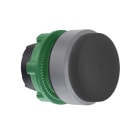 SCHNEIDER ELECTRIC - SNRZB5AL2C0 Testa pulsante nero ghiera grigia