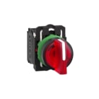 SCHNEIDER ELECTRIC - SNRXB5AK134B5 SELETTORE LUM. ROSSO 3 POS.24V NC+NO