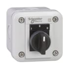 SCHNEIDER ELECTRIC - SNRXALE1333 Pulsantiera, Harmony XALE, selettore, per XB7 22 mm, 3 posizioni, plastica, grigia, con marcatura bianca I-O-II, 2NO