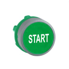 SCHNEIDER ELECTRIC - SNRZB5AA333C0 Testa pulsante verde ''start" ghiera grigia