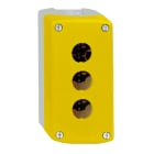 SCHNEIDER ELECTRIC - SNRXALK03H7 Pulsantiera vuota, Harmony XALD, XALK, plastica, gialla, 3 fori, senza marcatura, 1 fori per ingresso cavo, certificazione UL/CSA