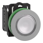 SCHNEIDER ELECTRIC - SNRXB5FW31B5C0 PULS. LUM.BIANCO 24V NO+NC A FILO GRIGIO