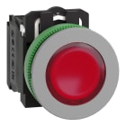 SCHNEIDER ELECTRIC - SNRXB5FW34B5C0 PULS. LUM. ROSSO 24V NO+NC A FILO GRIGIO