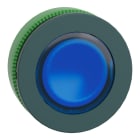 SCHNEIDER ELECTRIC - SNRZB5FH063 Testa pulsante luminoso blu filopannello Ø30 ad aggancio- per LED universale