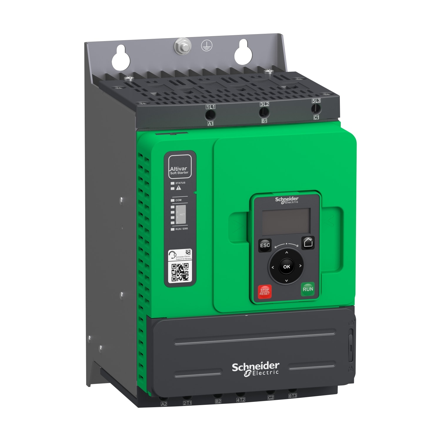SCHNEIDER ELECTRIC - SNRATS480D17Y SOFT STARTER ATS480 17A DA 208 A 690V