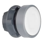 SCHNEIDER ELECTRIC - SNRZB5AA1C0 TESTA PULSANTE BIANCO GHIERA GRIGIA