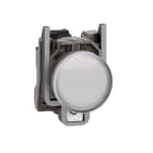 SCHNEIDER ELECTRIC - SNRXB4BVGM1T Harmony XB4, Lampada spia, metallo, bianco, diam.22, con LED integrato ad alta protezione, 110…240VAC , 300 VA a 230 VAC, 120 VA a 120 VAC
