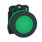 SCHNEIDER ELECTRIC - SNRXB5FVB3 Harmony XB5, lampada spia verde filopannello Ø30, 24Vac/dc, in plastica, con LED universale