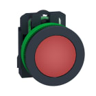 SCHNEIDER ELECTRIC - SNRXB5FVB4 Harmony XB5, lampada spia rossa filopannello Ø30, 24Vac/dc, in plastica, con LED universale