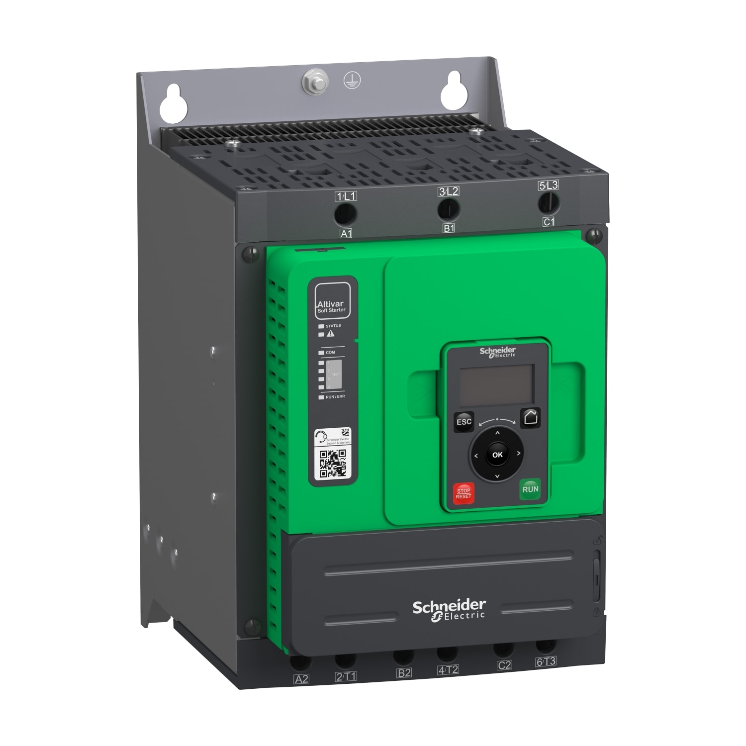 SCHNEIDER ELECTRIC - SNRATS480D62Y SOFT STARTER ATS480 62A DA 208 A 690V