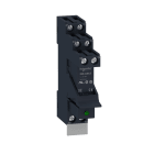 SCHNEIDER ELECTRIC - SNRRSB2A080JDPV Relè RSB pre-montato con base-2NC/NO 8A 12VDC completo di diodo