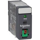 SCHNEIDER ELECTRIC - SNRRXG12F7 Relè interfaccia Harmony RXG - 1 NC/NO standard - 120 VAC - 10 puls. TEST e led