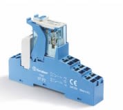 FINDER SPA - FIN97P2SMA ZOCCOLO MORSETTI PUSH-IN 2P S.46