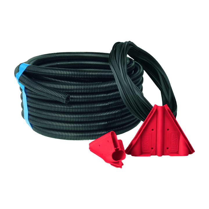 COSMEC - CSM50ZIP-48N FLEXAZIP AD 54,5 NERO KIT X MT 10