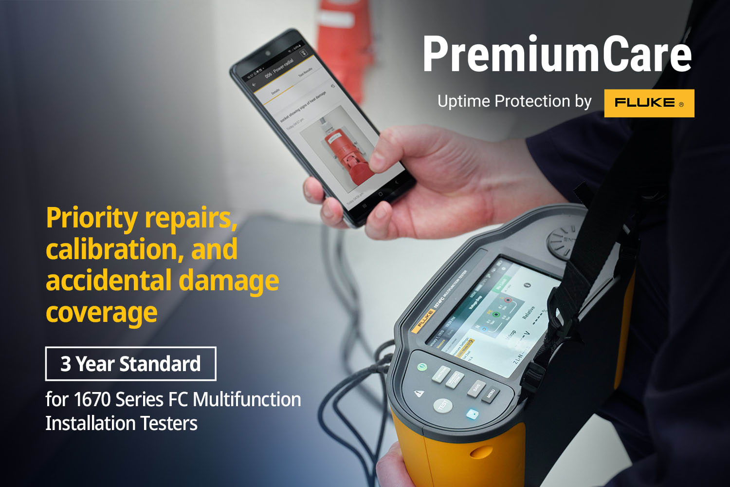 FLUKE ITALIA SRL - FLK6019175 FPC3S-1670-1,3 YR FLUKE PREMIUM CARE 3 A