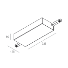 NOVALUX SPA - NOX110939.02 FORTY8 TRACK / BOX PER BINARIO A PLAFONEBOX CENTRALE CON ALIMENTAZIONE INTEGRATA 150W + OPTOISOLATORE + CENTRALINA DALI LIGHT IOT Box a plafone.(Garan