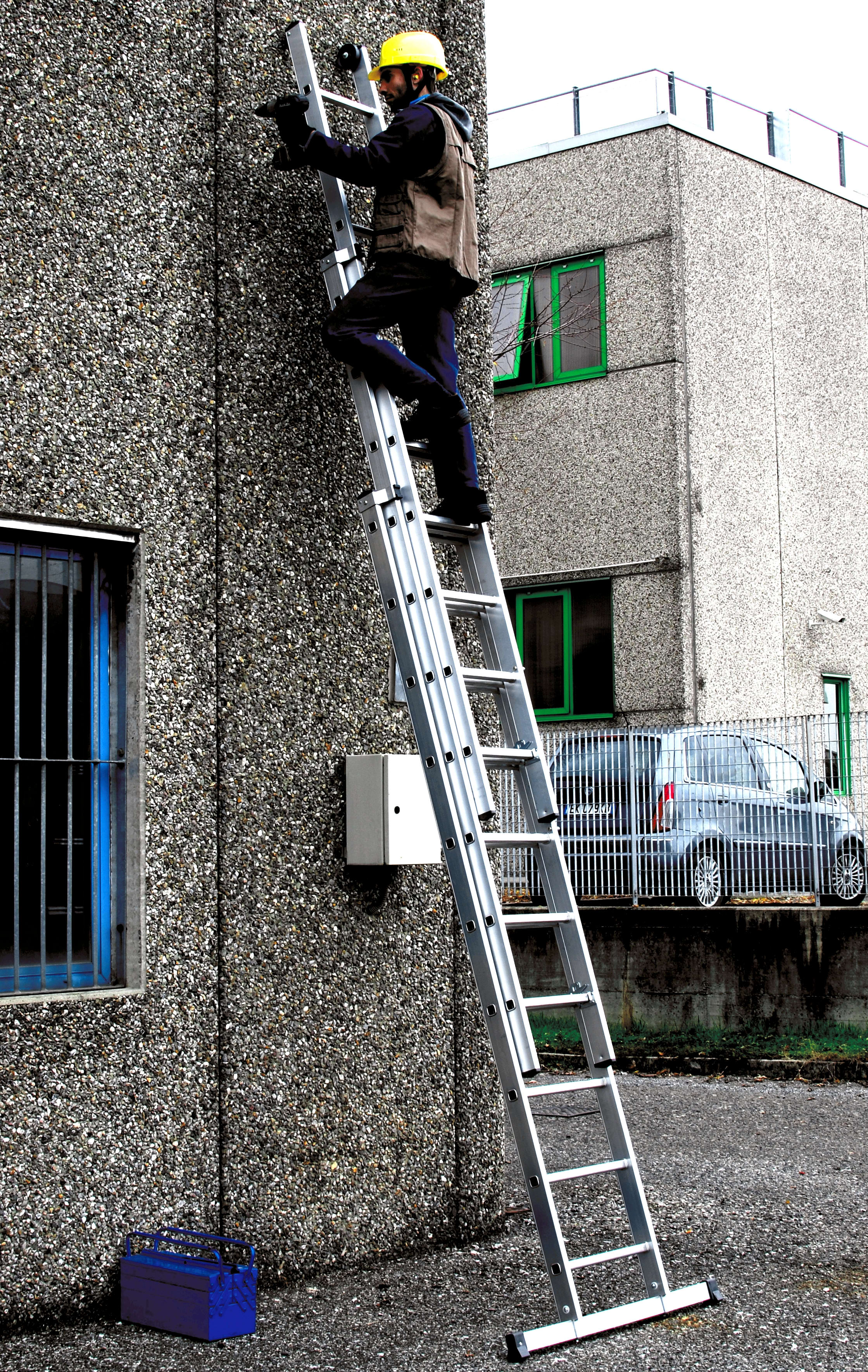 FRIGERIO CARPENTERIE - FRISCA 5048N/08 SCALA APPO. PRO 3PZ MANUAL C/BAS 8+8+8G