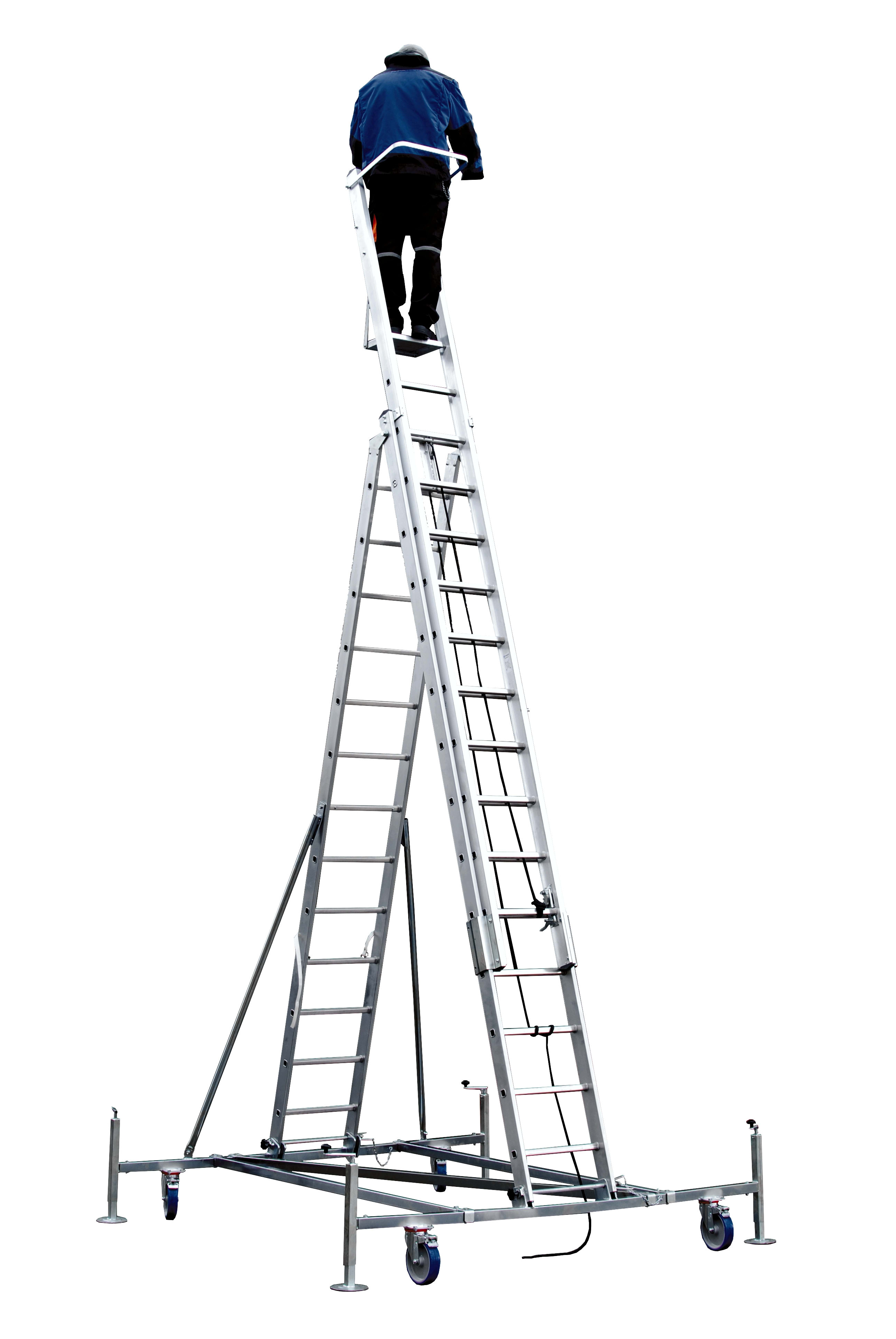 FRIGERIO CARPENTERIE - FRISCA 5056-12 SCALA AEREA 3PZ C/BASE-LIV-PIANET 12+12G