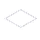 NOVALUX SRL - NOX104701.01 FRAME: 600X600 35W 3K C/AL