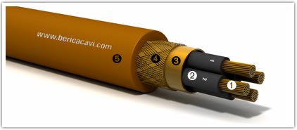 BERICA CAVI SPA - BECB07C04150B FS18OHH2R18 300/ V 4G1,50 MARRONE C