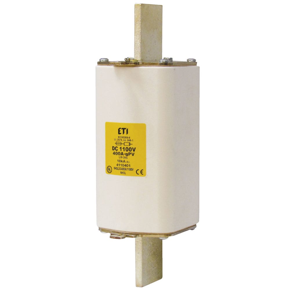 OMEGA FUSIBILI SPA - OMFNH3LG400/1100DC FUSIBILI NH3L GPV 400A 1100VDC
