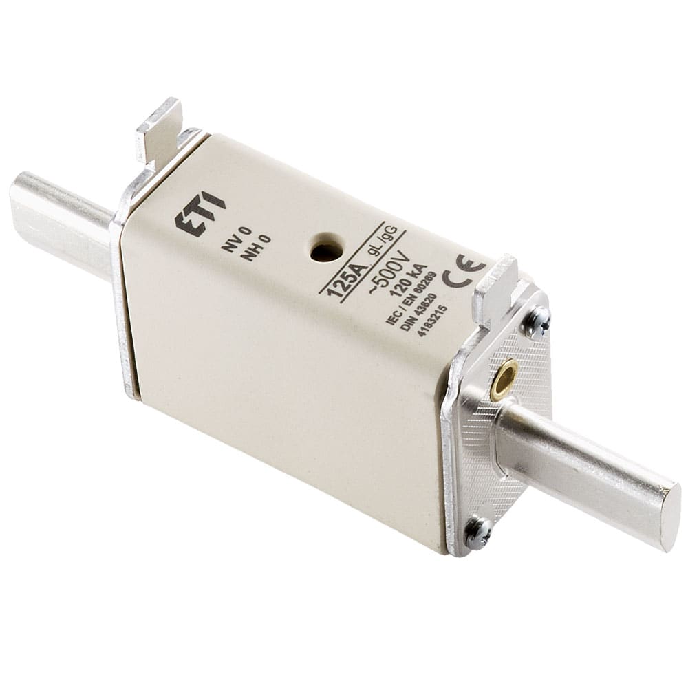 OMEGA FUSIBILI SPA - OMFNH0G080 FUSIBILI NH0 GG 80A 500V