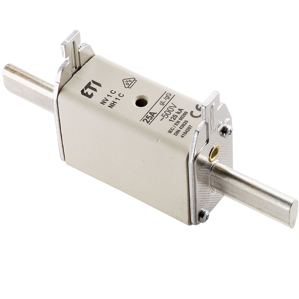 OMEGA FUSIBILI SPA - OMFNH1G100 FUSIBILI NH1 GG 100A 500V