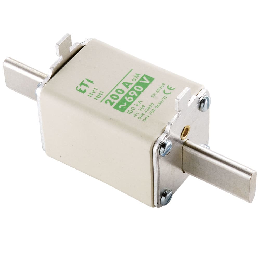 OMEGA FUSIBILI SPA - OMFNH1M100 FUSIBILI NH1 AM 100A 690V