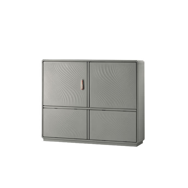 CONCHIGLIA - CON078125184 Serie GRAFI 12 - Armadio in vetroresina, 1 vano + zoccolo, IP44, dim. 940 x 1150 x 330 mm (AxBxP)