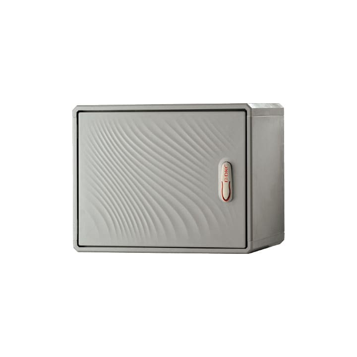 CONCHIGLIA - CON077501906 Serie GRAFI 5 - Sopralzo per armadio in vetroresina, IP55, dimensioni 370 x 580 x 330 mm (AxBxP)