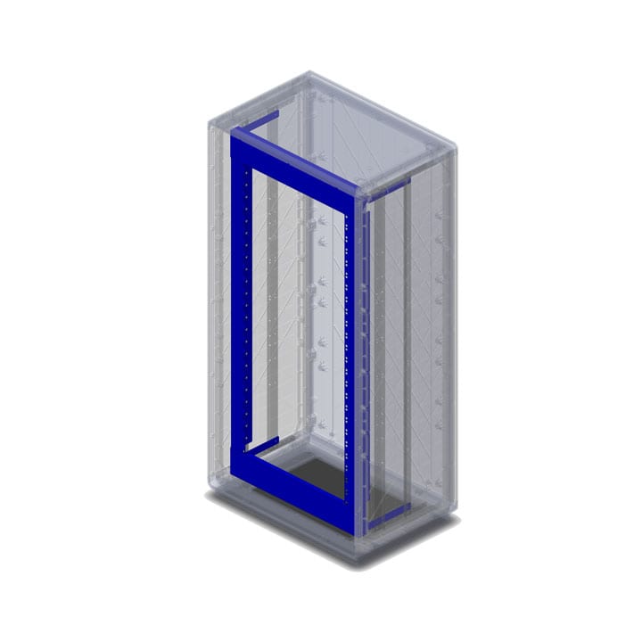 CONCHIGLIA - CON095777645 G7/2/TR19 TELAIO CORNICE PER RACK 19