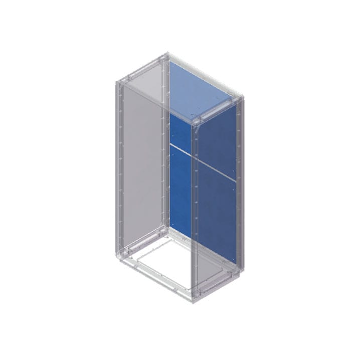 CONCHIGLIA - CON095777140 Acc. per Serie GRAFI 7 - Piastra di fondo, in bachelite spessore 5 mm, per vano altezza 1130 mm