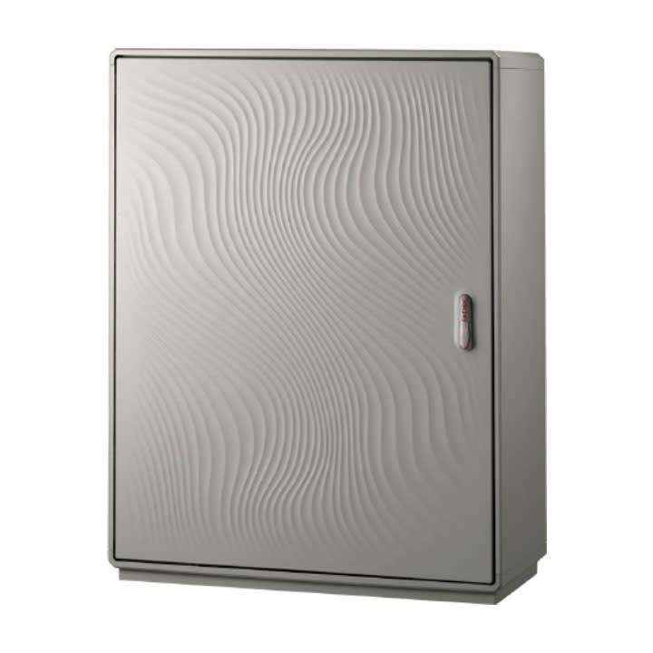 CONCHIGLIA - CON077904100 Serie GRAFI 9 - Armadio in vetroresina, 1 vano, IP55, dimensioni 715 x 910 x 330 mm (AxBxP)