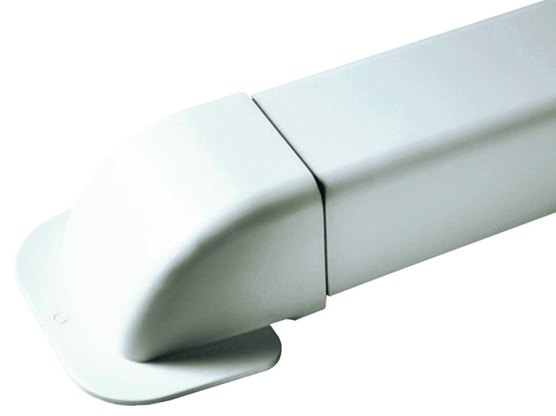 TECNOGAS SRL - TGS00000012802 CURVA A MURO PER CANALINA 90X65