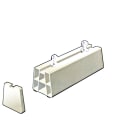 TECNOGAS SRL - TGS00000011262 COPPIA SUPPORTI A PAVIMENTO PVC MORBIDO