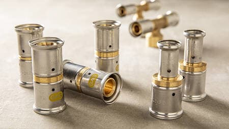 HENCO - CAPPELLOTTO - CPL15P1616 MANICOTTO IN OTTONE 16X16