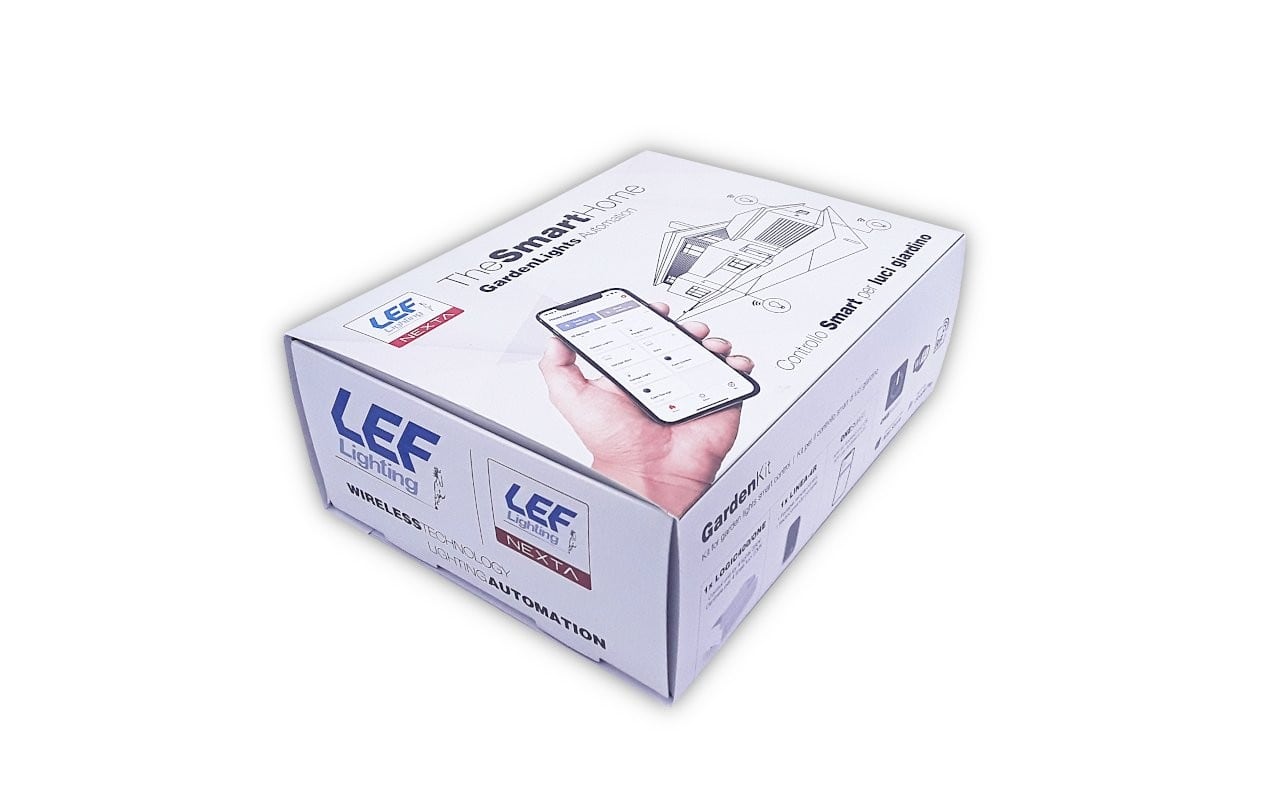 LEF LIGHTING SRL - LEFGARDENKIT KIT LOGIC400/ONE + LINEA-4R