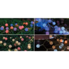 GIOCOPLAST NATALE SP - GCP14212233 30 BIGLIE A BATTERIA, COL ASS.